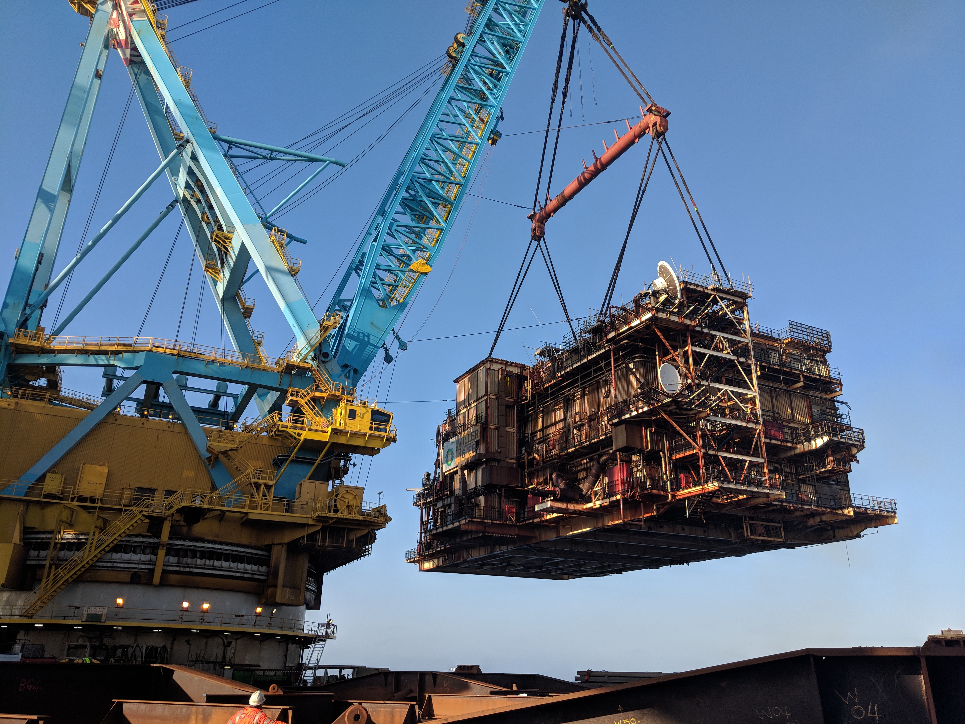 Decommissioning Miller Saipem