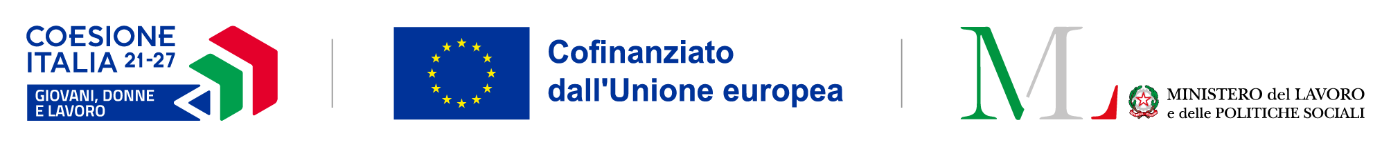 CoesioneItalia_LAVORO loghi